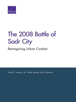 cover image of The 2008 Battle of Sadr City